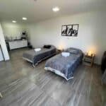 Dos camas individuales en apart de El Calafate — Aparts Mundo Austral
