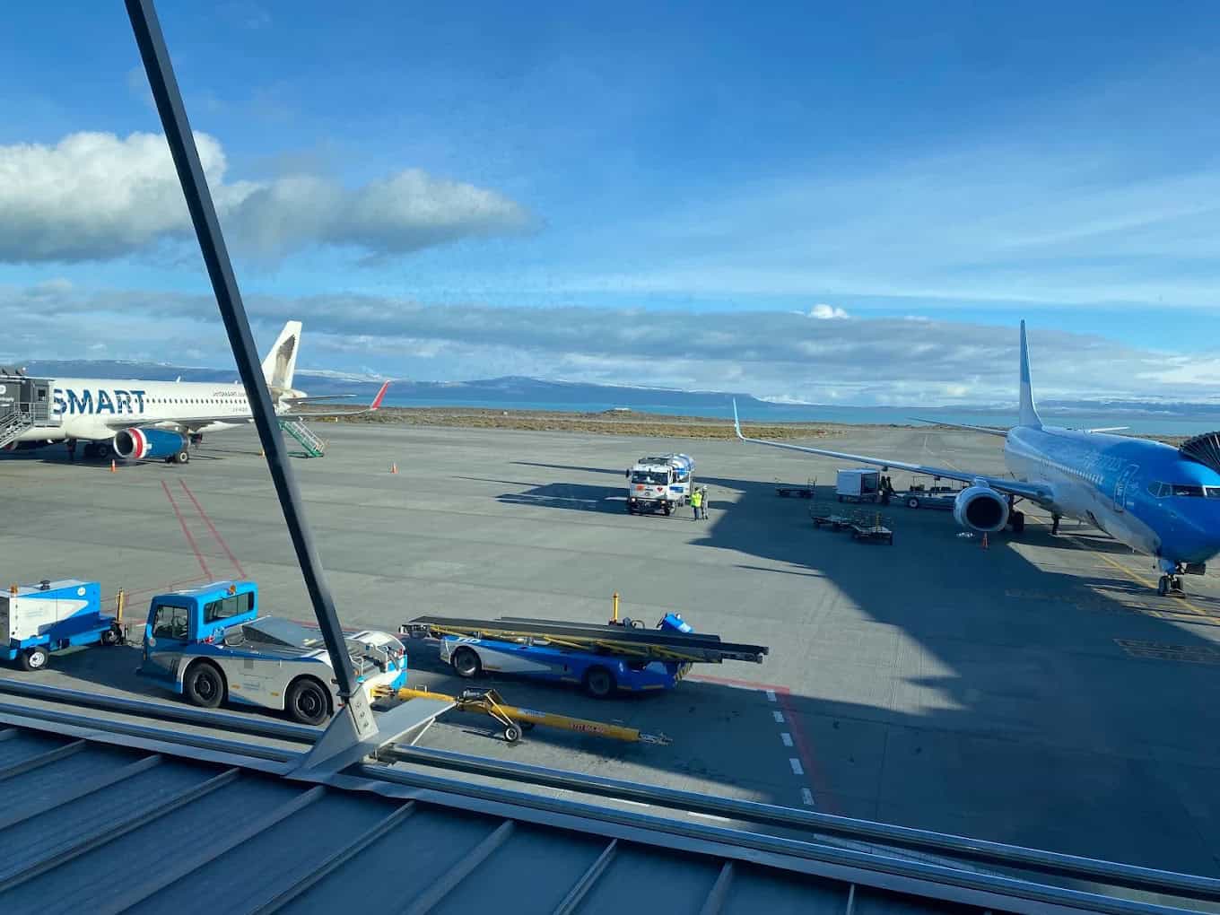 Terminal del Aeropuerto de El Calafate, traslado al apart